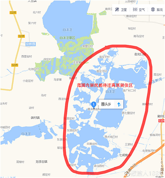 第一部分 雄安新城远景是围绕白洋淀为核心和中心建立一座新城!