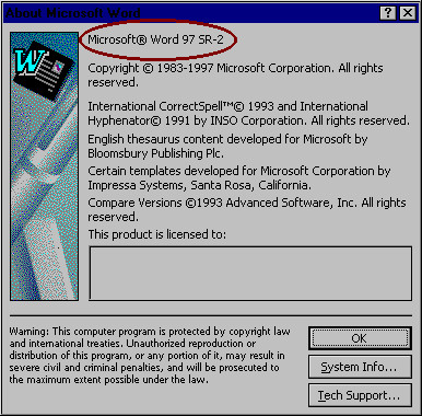 ? Microsoft Word是微软公司的一个文字处理器