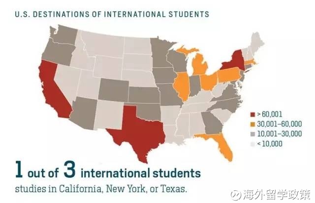 大数据解析:美国哪些大学和专业最受中国留学