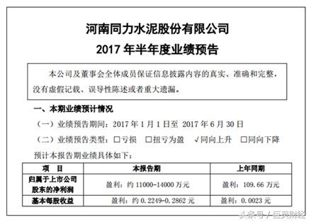 巨灵财经: 主业净利润暴增近百倍 这家上市公司
