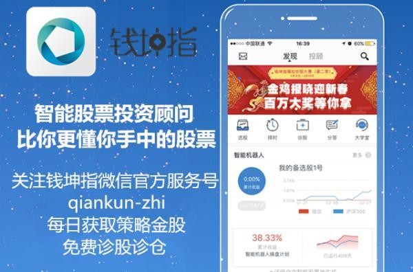 钱坤指: 钱坤智能诊股,买卖不愁 免费的炒股助手