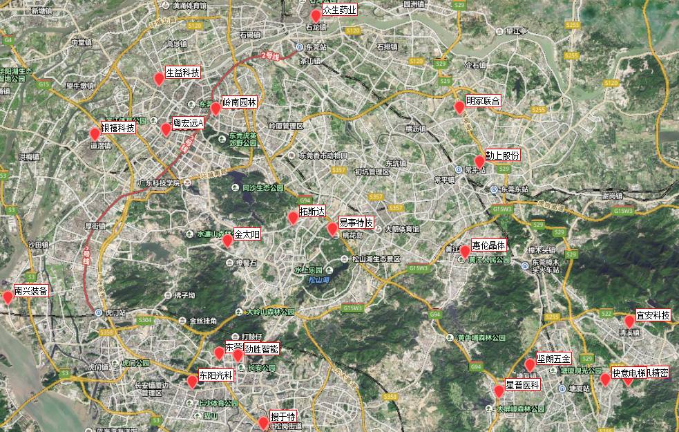 城市战争: 华南地区上市公司地图 引言 东方财富