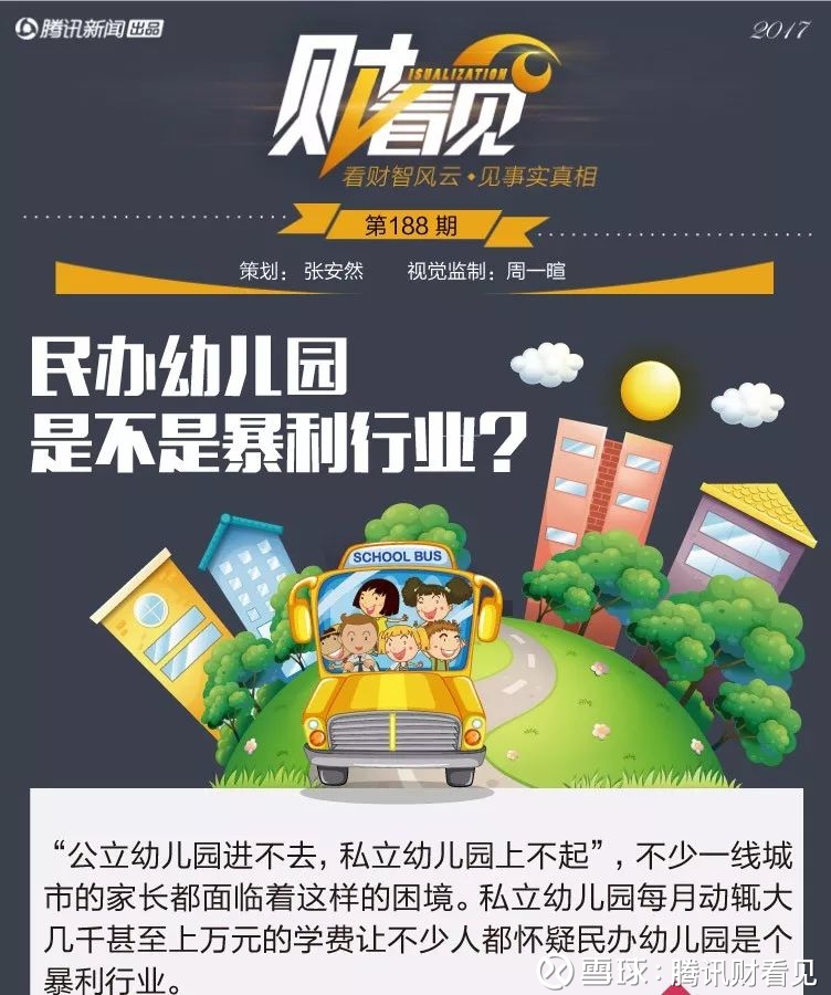 腾讯财看见: 太贵,上不起!私立幼儿园是暴利行