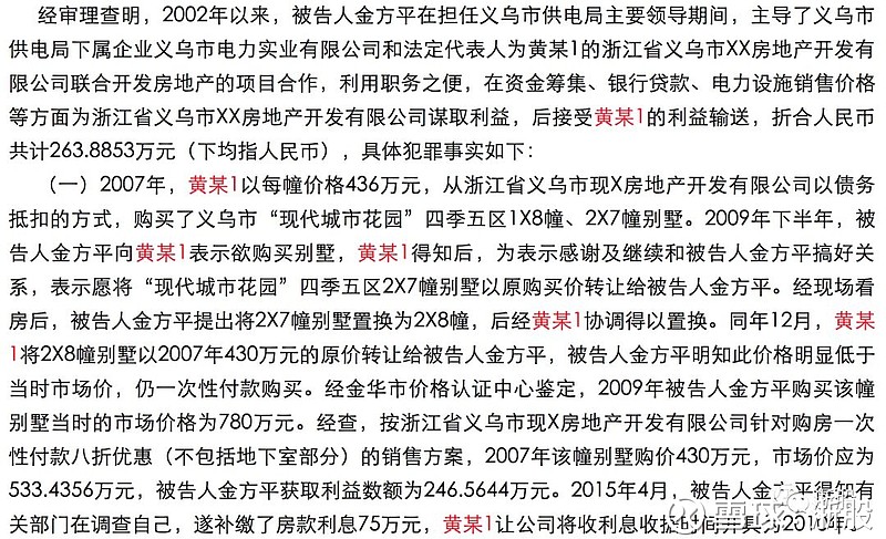 原小商品城董事长金方平被判5年半吴蔚荣被判7年