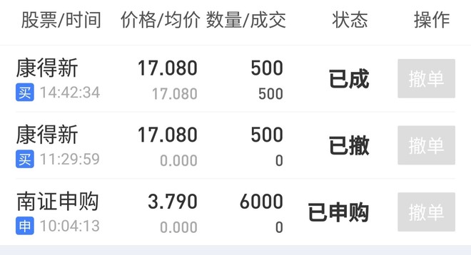 姜真祖: $康得新(sz002450)$ 加仓5手,支持小康. - 雪球