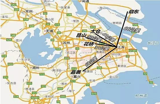 嘉善是四个环沪城市中,唯一的一座县级城市,但也是除昆山外,到上海