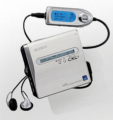 索尼与Walkman（7） MZ-E300 1/2001只发售与国外（日本以外）的低价MD 
