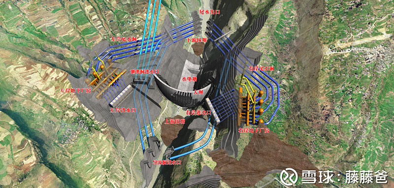 云南白鹤滩电站地图图片