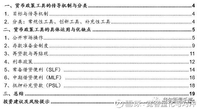 一文看懂央行的七大工具箱目录来源 Gfbanking 微信号gfbanking 作者 沐华 屈俊一货币政策工具的传导机制与分类1 目