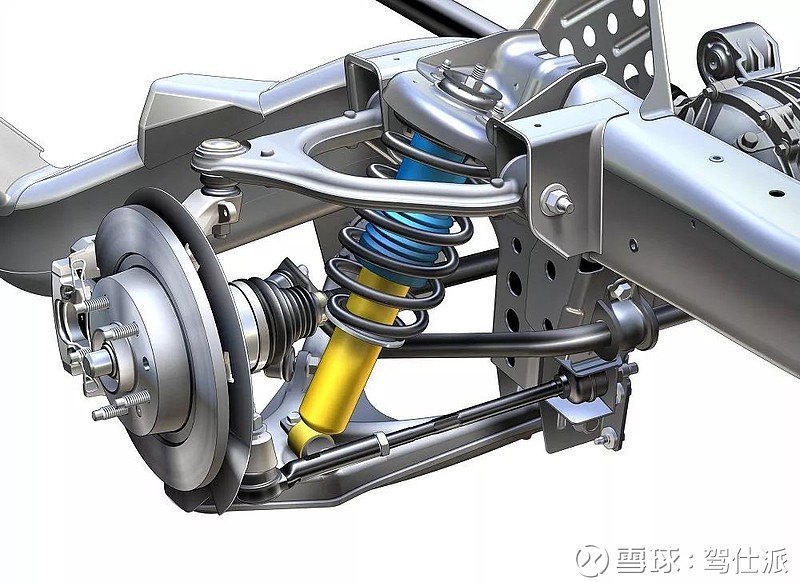 在前轮,额外的控制臂是一根转向臂,在后轮,通常是一根前束控制臂.