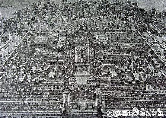 圆明园迷宫--黄花阵之前的密码是迷宫,虽然走的进去走不出来,但是即使