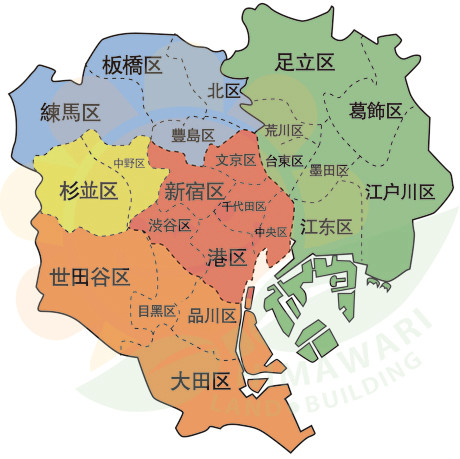 东京23区房产投资分析:居住需求旺盛的铁板4区