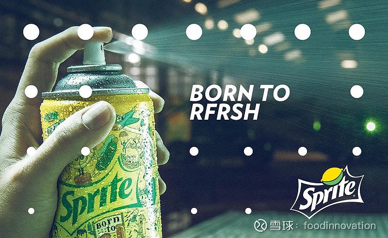 它就是今年4月在美国上线的"喷雾雪碧(spray-spirit)"