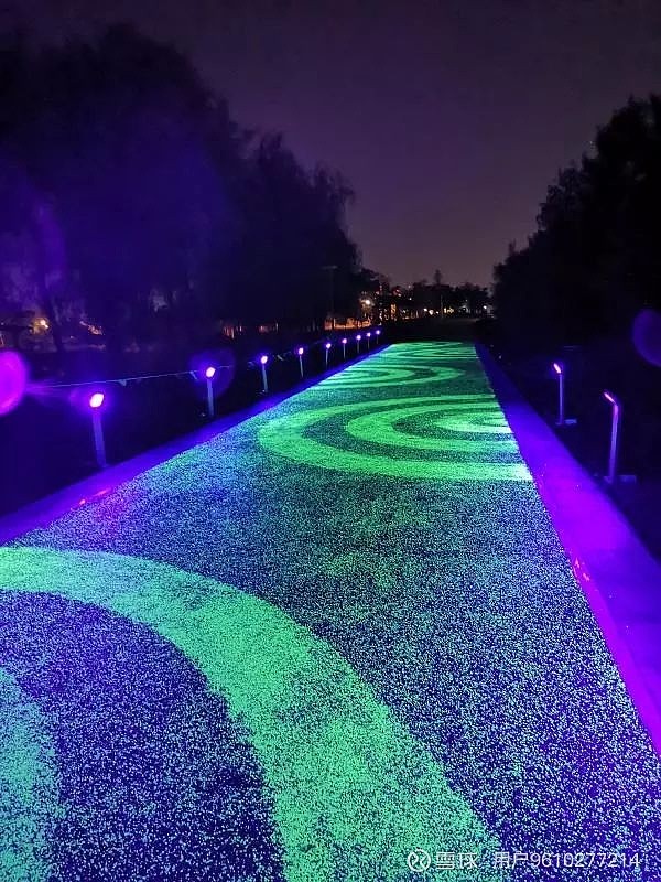 沈阳首条荧光跑道亮相莫子山公园龙湖舜山府业主有福了