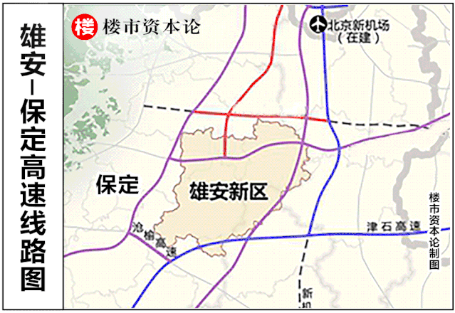 保定城区距雄安新区仅30公里,在建的白洋淀大道,西起保定七一路,东到