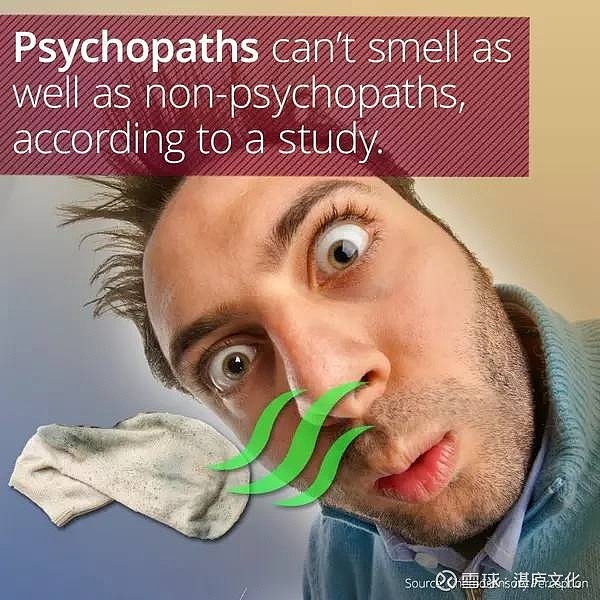 你具有心理变态的特质吗？你的鼻子能告诉你答案。据研究，精神病患者的