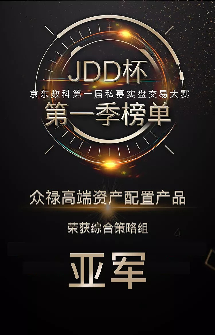 由京东数字科技主办的"jdd杯"京东数科第一届私募实盘交易大赛正式