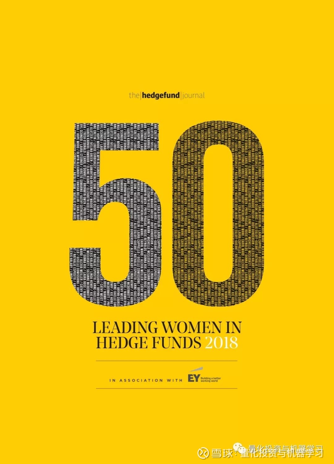 女生做量化也很猛！50位对冲基金 界的小姐姐齐亮相—End—量化投资与机器学习微信公众号，是业内垂直于Quant、MFE、CST、AI等专业的主流量化自媒体。公众号拥有来...