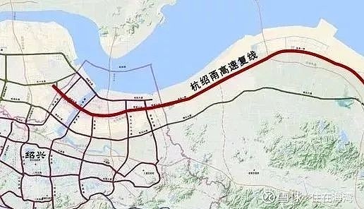 杭绍甬高速公路规划图图片