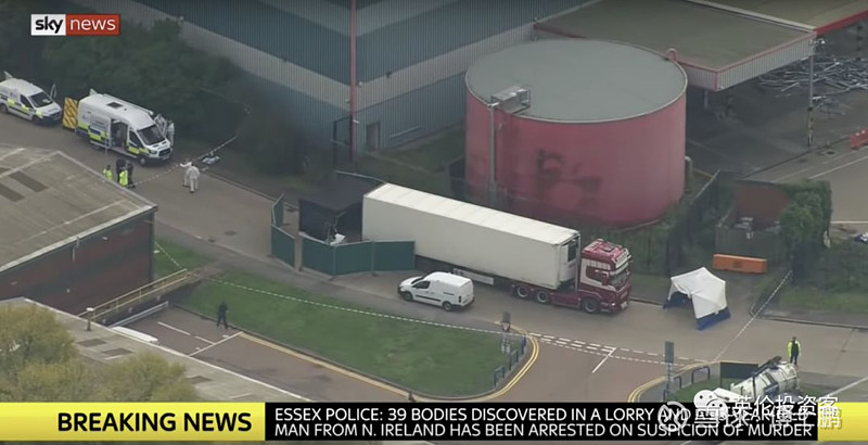 死亡集装箱英国货车39具尸体均为中国公民