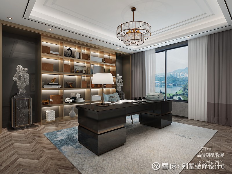 常州别墅装修|550m²新中式风格案例赏析 新 中项目面积:550m²项目风格:新中式施工单位:品清别墅装饰现代中式风格,也被称作新中式风格 ...