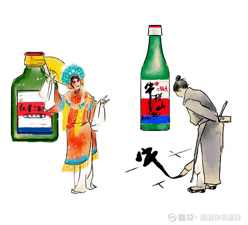 图/好酒调查局现在的两大二锅头是这种酒的代表,他们的香是乙酸