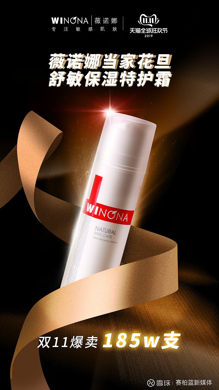 2亿,薇诺娜登顶功能性护肤品第一