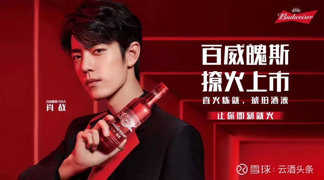 红瓶爆款肖战代言营销支持百威新品要让商家赚更多云酒独家