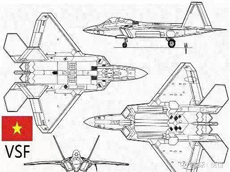 越南嫉妒殲20服役,宣佈自研隱身戰機,設計草圖令白宮