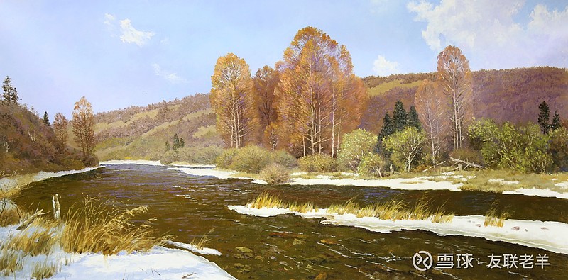 【中央社女画家高恩姬,6幅近作】第三幅,尺幅为160×90厘米左右