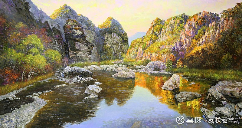 【中央社女画家高恩姬,6幅近作】第三幅,尺幅为160×90厘米左右