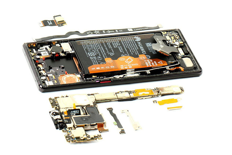 集微拆评华为mate30pro5g拆解美国制裁后海思扛起半壁江山