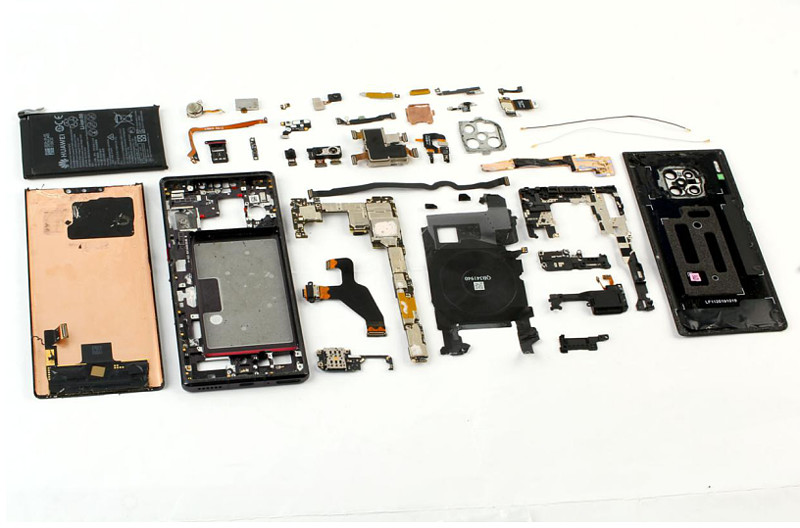 集微拆评华为mate30pro5g拆解美国制裁后海思扛起半壁江山