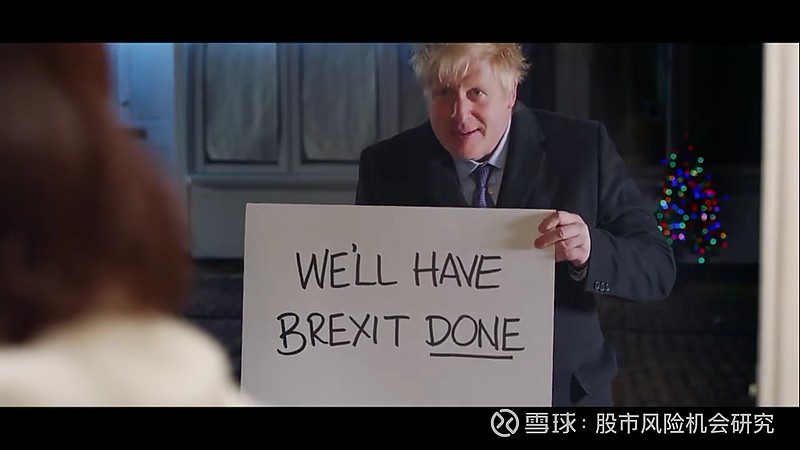 圣诞礼物:英国首相鲍里斯·约翰逊的"脱欧至上"