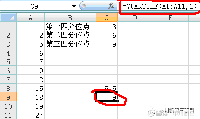 什么是统计学中的四分位数? 在统计学中,四分位就是将一组统计数据的数值按照从小到大的顺序分成四个等分,区分四个部分的数据分割点就是四分位数,四 ...