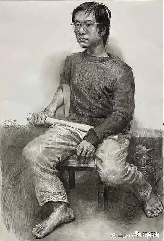 东区教学 | 攻克顶级难度,沙伟臣素描全身像经典示范