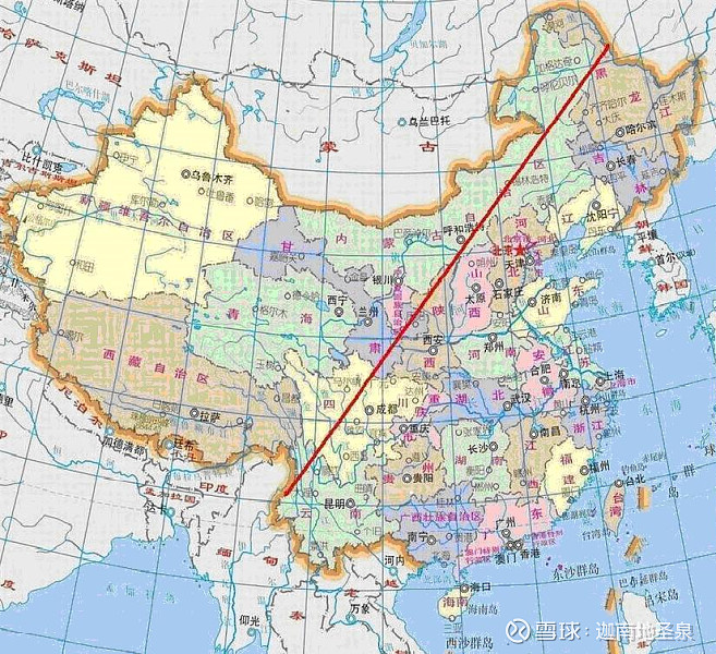 中国地理存在"胡焕庸线",这条胡焕庸线就可以看出14亿人口都集中在