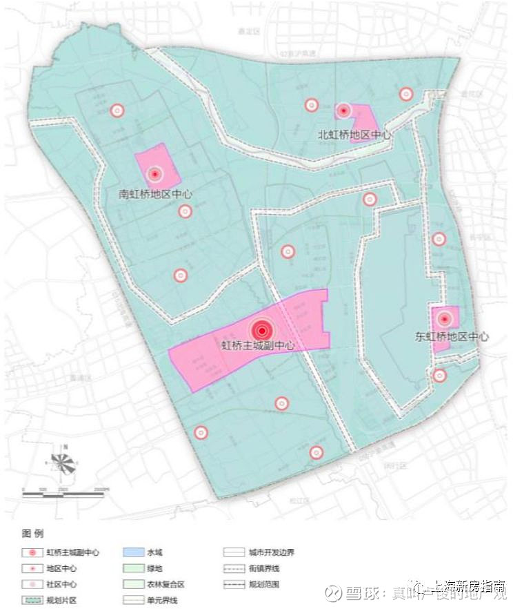 2035年上海城市规划中的虹桥副中心