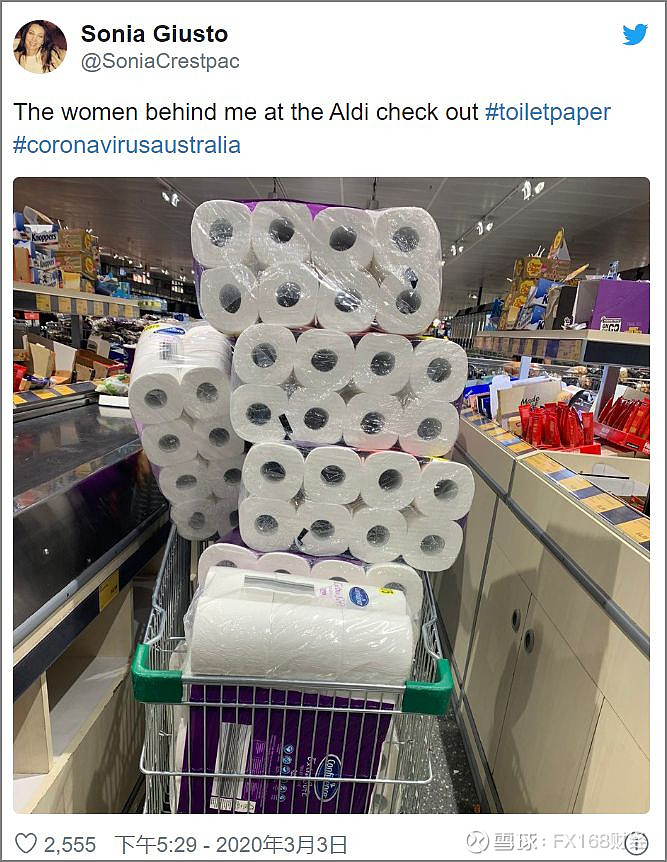澳大利亚人为抢购厕纸不惜动刀子当地报纸特意空出8页以备读者不时之
