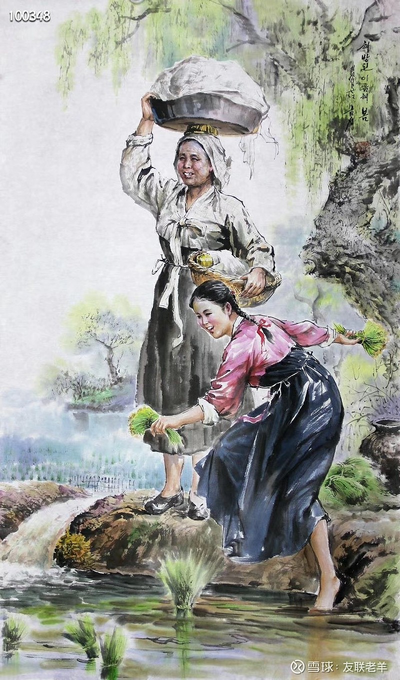 各时代主题人物,朝鲜国画.画家分别为尹正光,尹灿赫,郑金成等.