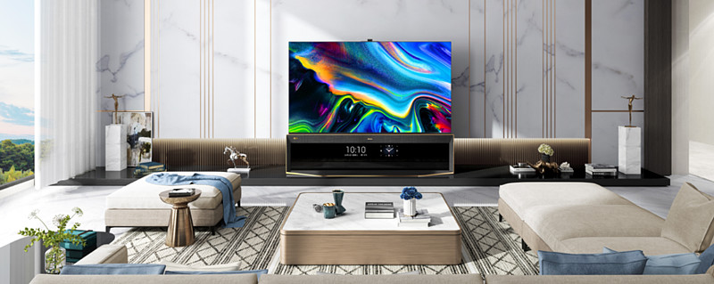 电视的未来是什么海信8kpro双屏电视给出答案