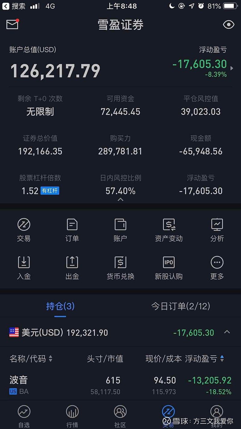 哎，炒股太难了，好几天都睡不着，失眠了，每天都是暴跌，我现在到底是应该割肉$$波音(BA)$还是$谷歌C(GOOG)$...