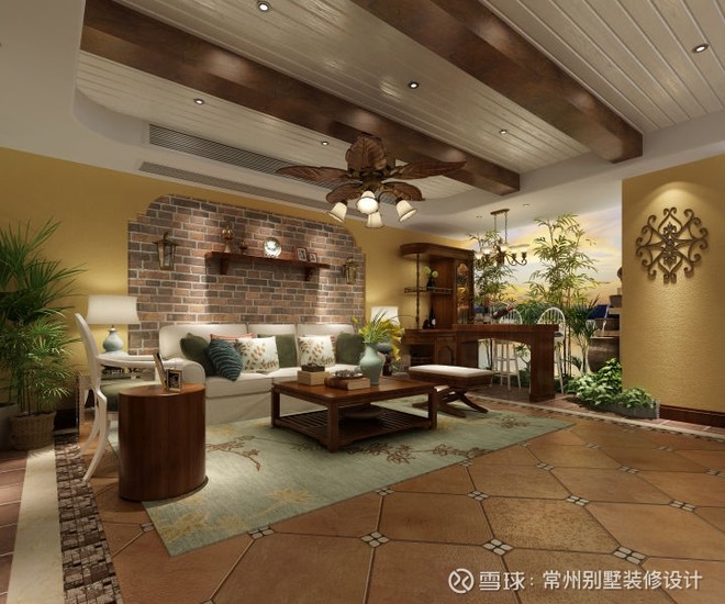 常州别墅装修|美式风格案例赏析