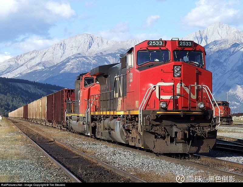 美国40万吨重载列车图片