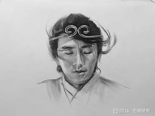 大话西游至尊宝素描图片