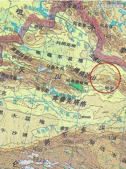 他們散居在今新疆準噶爾盆地東南到天山山脈東部的巴里坤一帶.