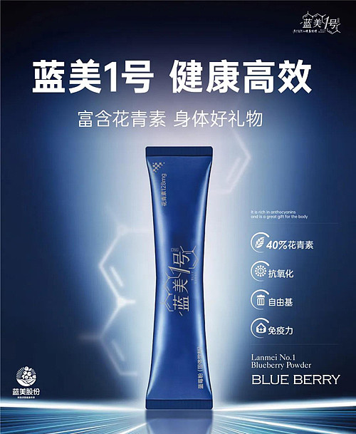 蓝美1号广邀网友为产品取名 赢取免费蓝莓采摘券 蓝美1号 大家庭终于不再是一枝独秀啦 为了响应市场需求 回馈广大消费者的热爱全新蓝莓花青素 复方系列即将面世