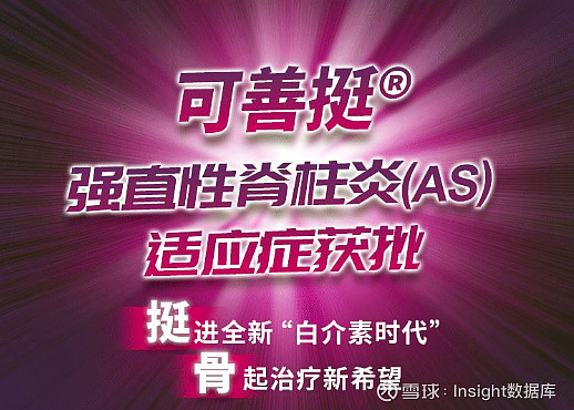 诺华可善挺®（司库奇尤单抗）强直性脊柱炎适应症获批 4 月 28 日， 诺华制药 （中国）宣布，可善挺®（司库奇尤单抗）获得国家药品监督管理局 ...