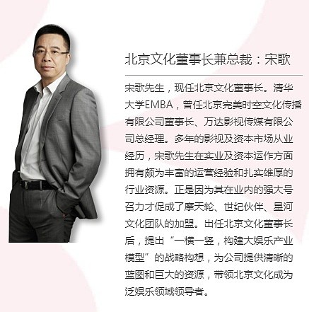 且娄晓曦还是北京文化第四大股东的执行合伙人.