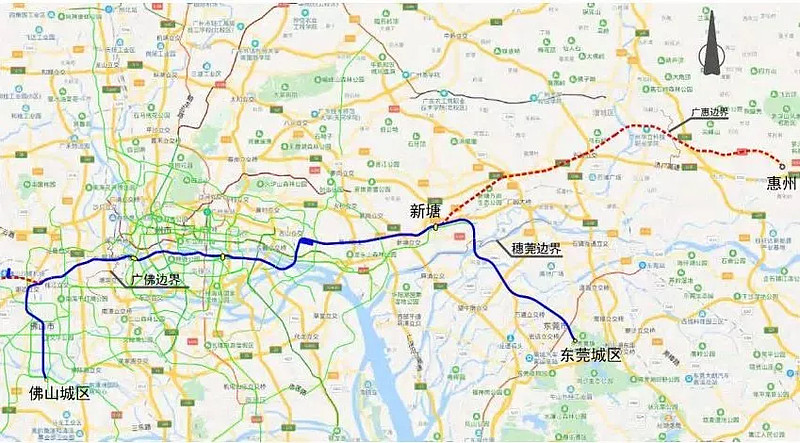 期待广州地铁28号线佛山段招标大沥黄岐喜迎地铁